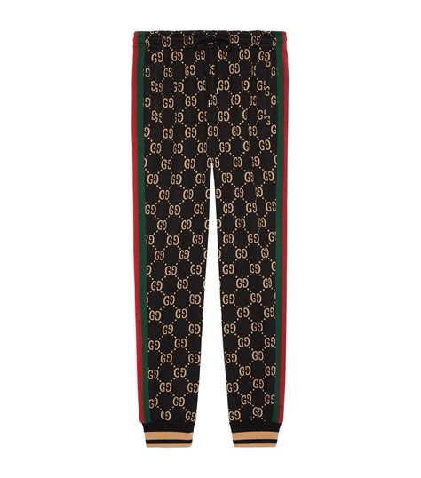 black gucci trousers|gucci trousers prices.